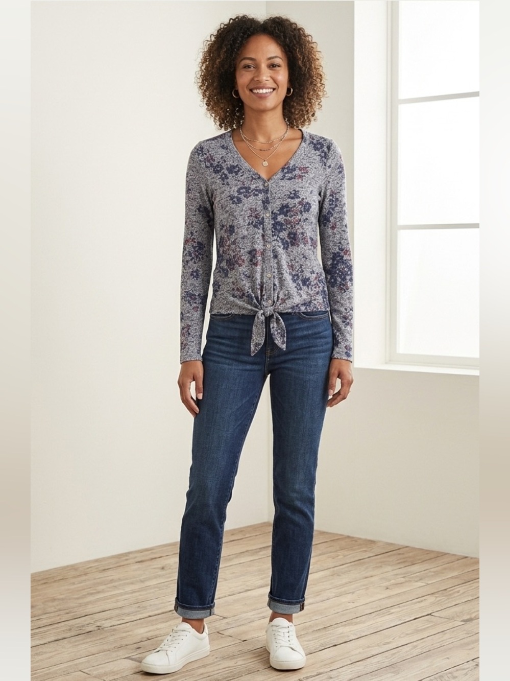 NWT Lucky Brand || Woman’s Floral cardigan Size XS